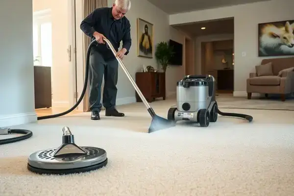 Professional carpet cleaning service