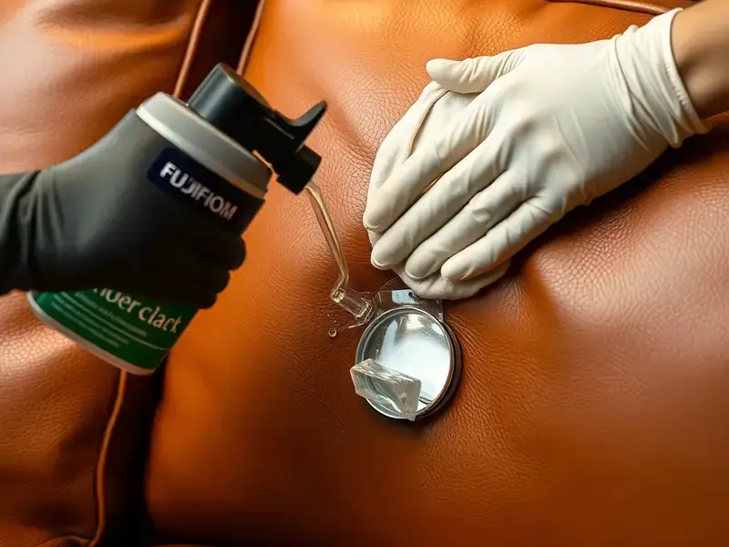 Leather upholstery cleaning and conditioning